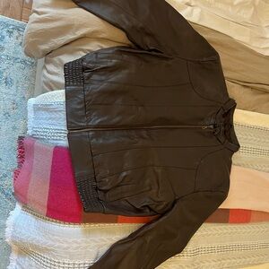 Brown 100% Leather Jacket